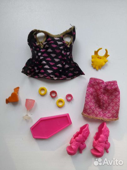 Комплект одежды и аксессуаров монстр хай