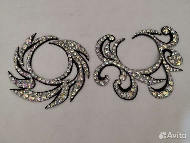 Украшение на пучок для художественной гимнастики