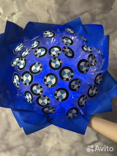 Букет с подсветкой