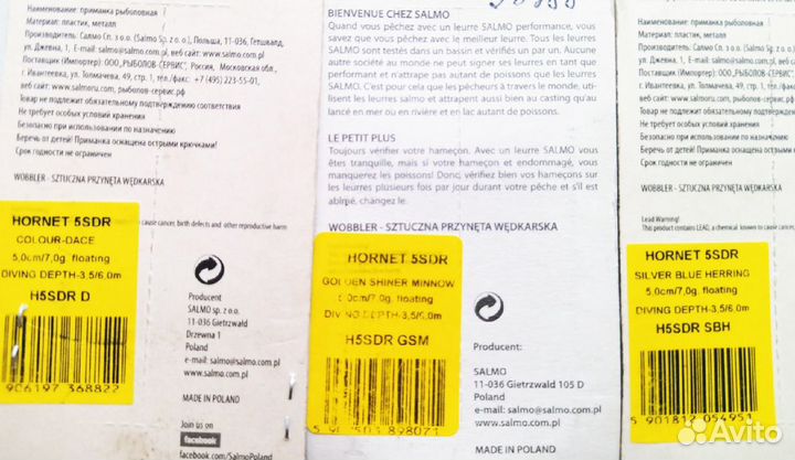 Salmo Hornet 5SDR - D/GSM/SBH