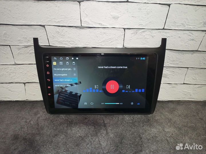 Магнитола на Volkswagen Polo 2008-2020 андроид IPS