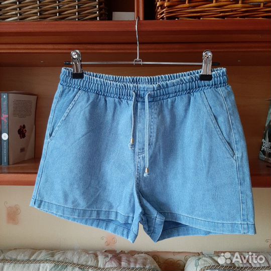 Шорты Koton на резинке голубые