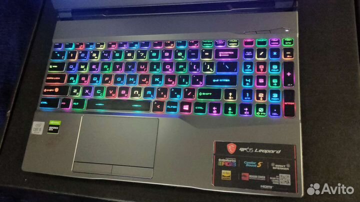 Msi, i5-10500H, 1660ti 6Gb, 16Gb, 144Гц