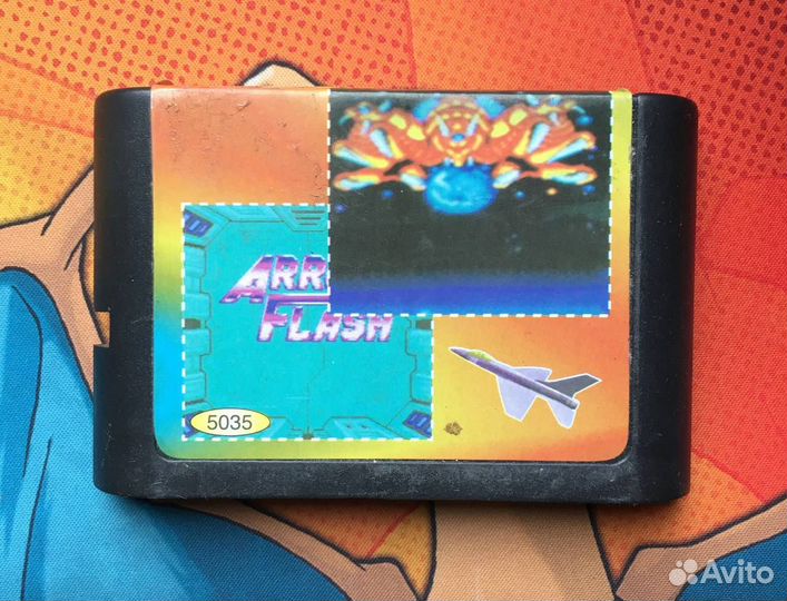 Arrow Flash Sega Mega Drive Картридж Пиратка