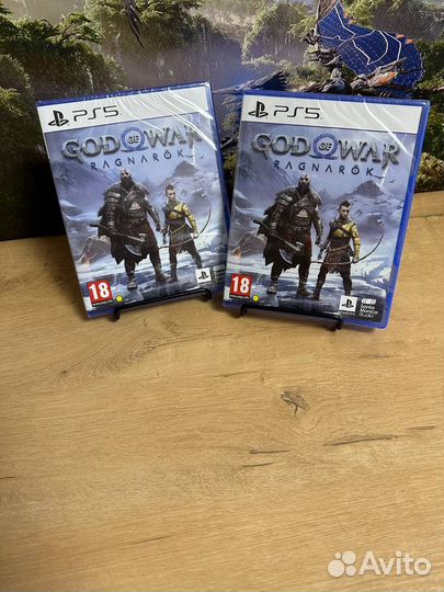 Диск для Ps4/Ps5 God Of War Ragnarok новый