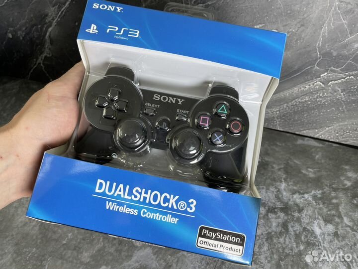 Геймпад для ps3 sony dualshock 3 блэк