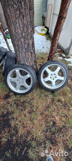 Диски на mercedes w 140 r19 amg разноширокие