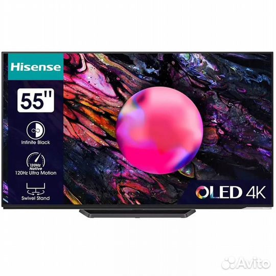 Телевизор Hisense 55A85K новый официальная гарант