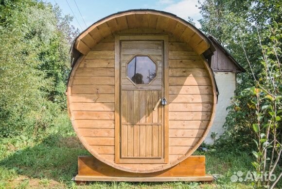 Круглая Баня бочка 