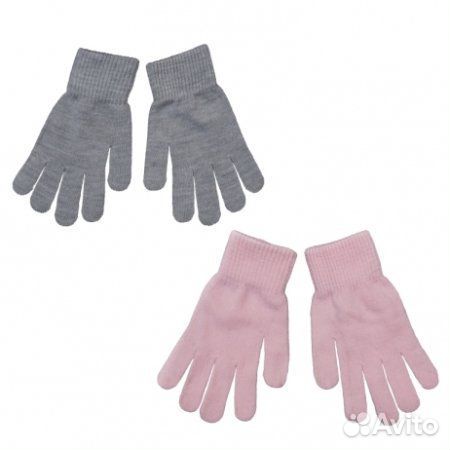 Перчатки трикотажные 2 пары Play Today