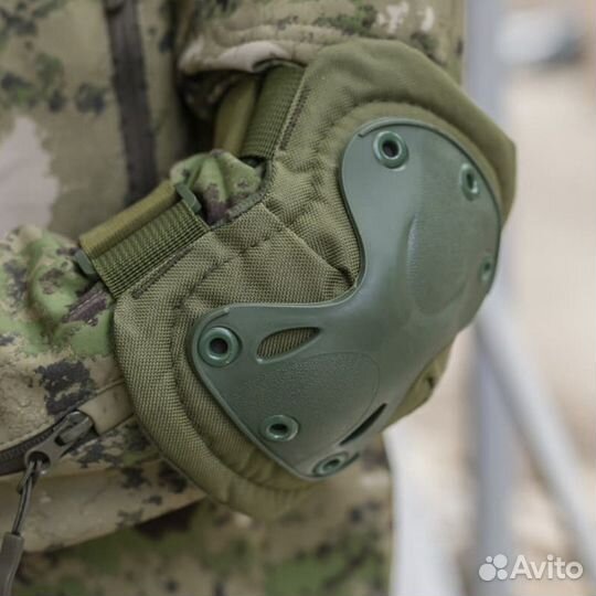 54073 Наколенники и налокотники Х-Form, оливковый