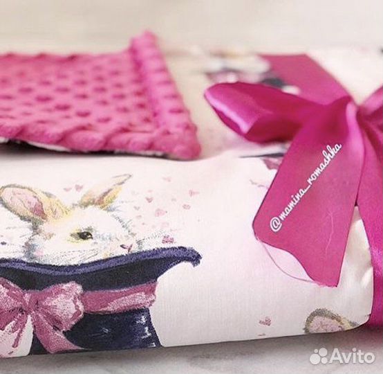 Одеяло-покрывало на детскую кроватку