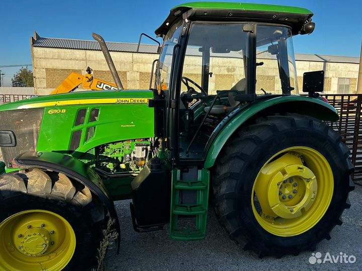 Трактор John Deere 6110B, 2019