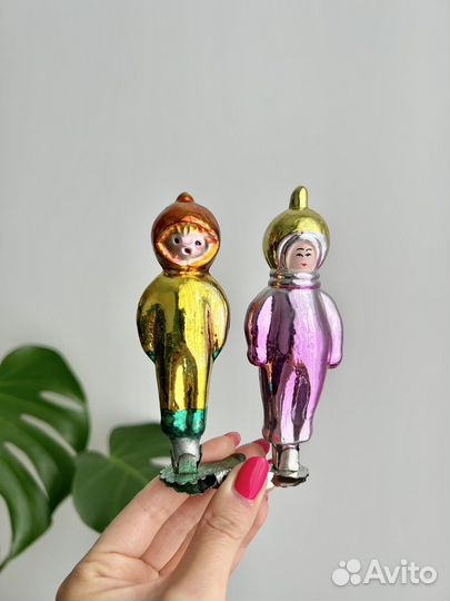 Елочные игрушки СССР космонавт