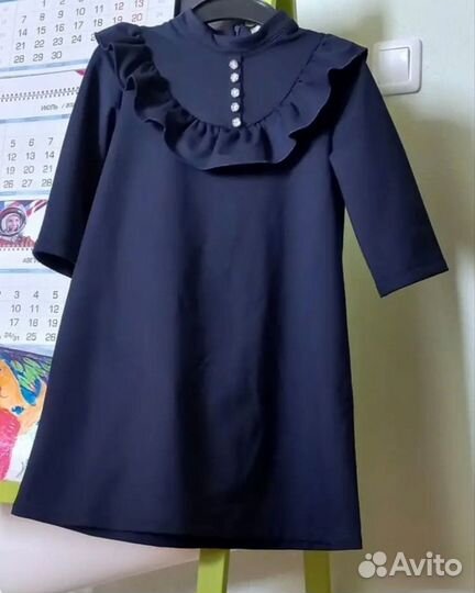 Платье школьное 1-2 кл, р122
