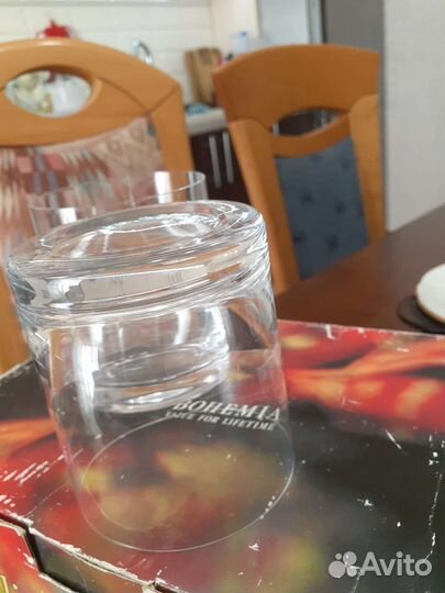 Стаканы для виски богемия хрусталь чехия 5шт