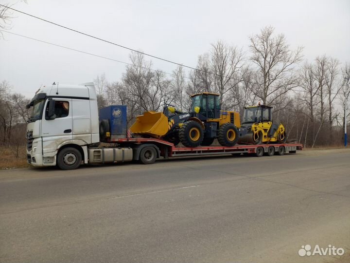 Грузоперевозки трал, негабаритные перевозки