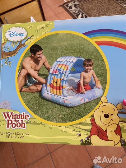 Бассейн детский с крышей