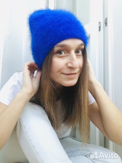 Шапка женская вязаная