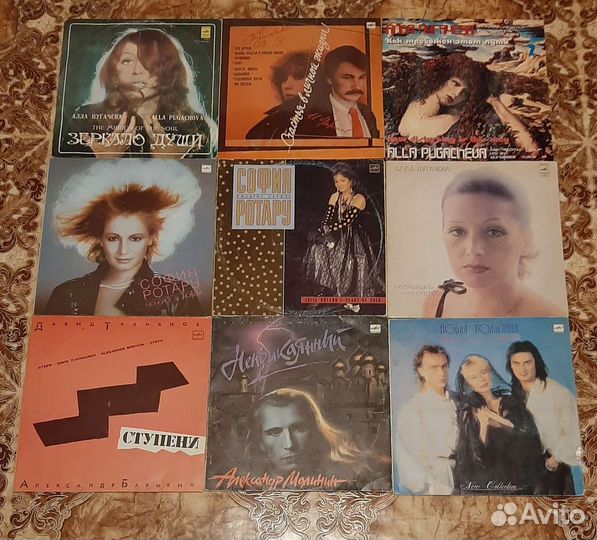 Пластинки Советской эстрады