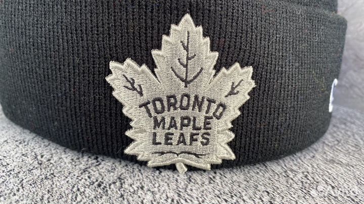 Черная шапка Toronto Maple Leafs Nhl