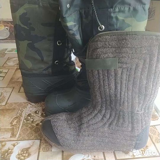 Сапоги для зимней рыбалки