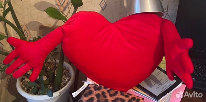 Подушка IKEA Сердце 40 см Икеа