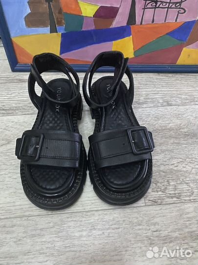 Босоножки р 36 нат кожа