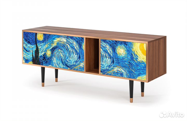 Тв-тумба T1 - Орех - The Starry Night