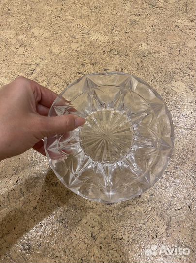 Хрустальная вазочка СССР