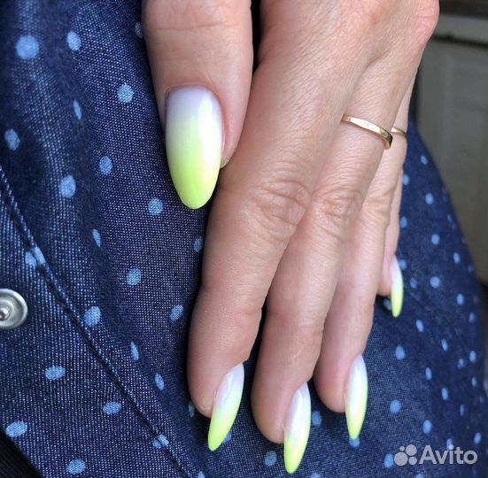 Маникюр гель лак