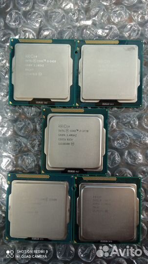 Процессоры i7 i5 i3 Pentium