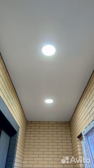 Натяжные потолки установка под ключ