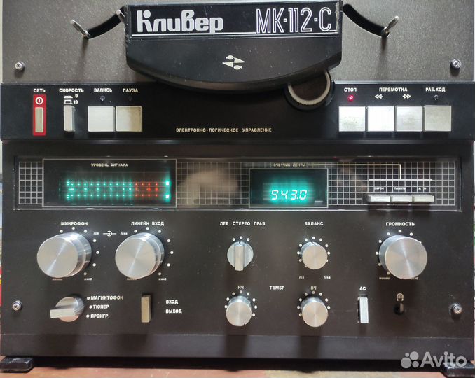 Новый магнитофон Кливер 112