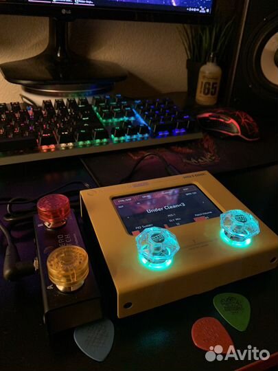 Гитарный процессор Hotone Ampero Mini+FootSwitch