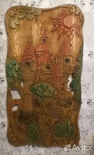 Картина на дереве