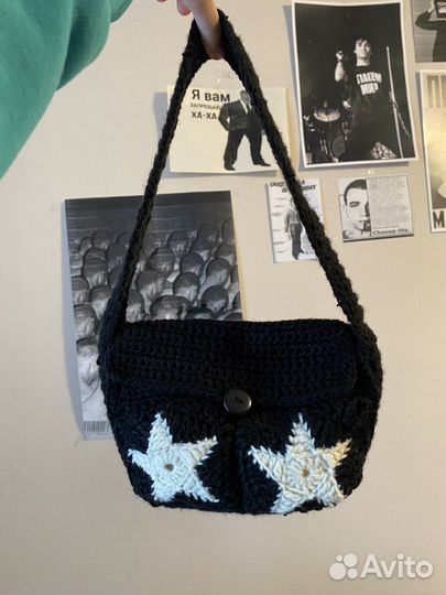 Cумка вязаная y2k