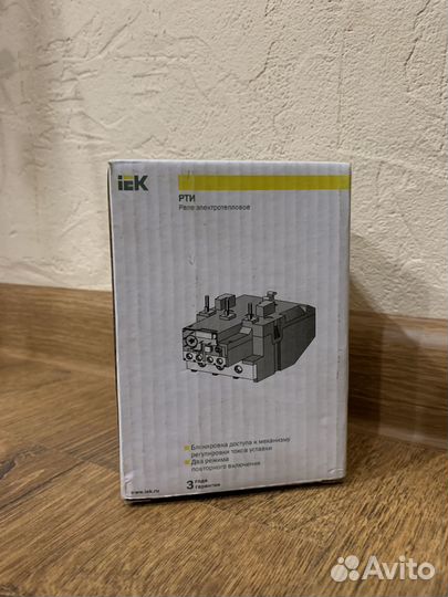 Реле электротепловое рти 3355