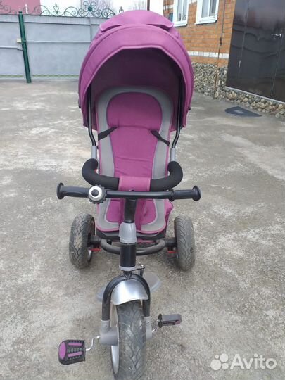 Велосипед коляска с ручкой