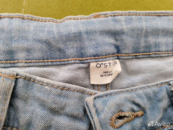 Джинсовые шорты рост 146