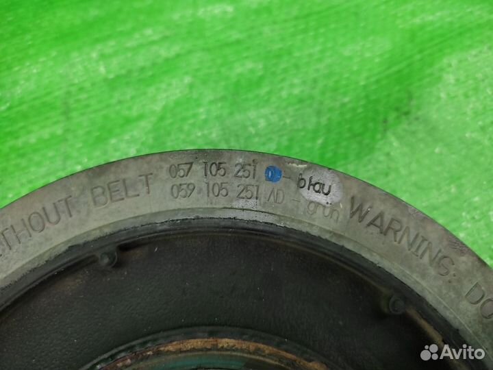 Шкив коленвала 2.7/3.0 TDI Audi Q7/Touareg/Cayenne