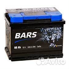 Аккумулятор 60 п.п. bars 530А