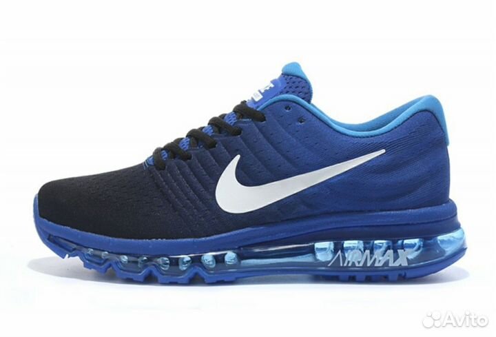 Кроссовки Nike AIR MAX 2017 синие С черным