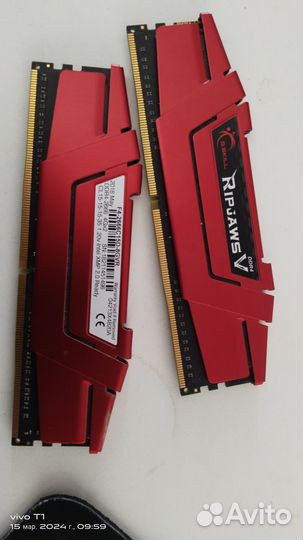 Оперативная память ddr4 G.Skill Ripjaws V 2666мгц