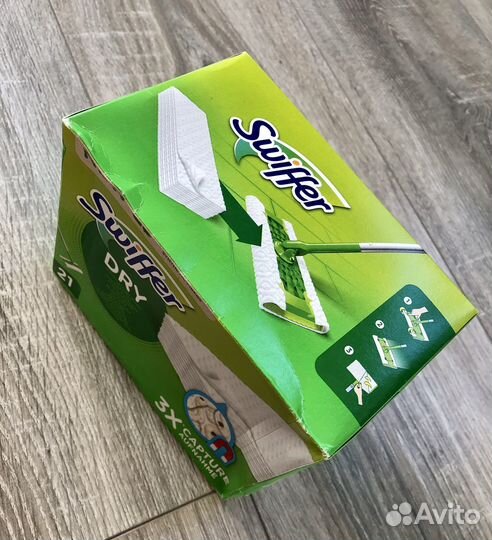 Сухие салфетки Swiffer 21 шт