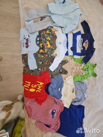 Вещи пакетом на мальчика 6-12 месяцев