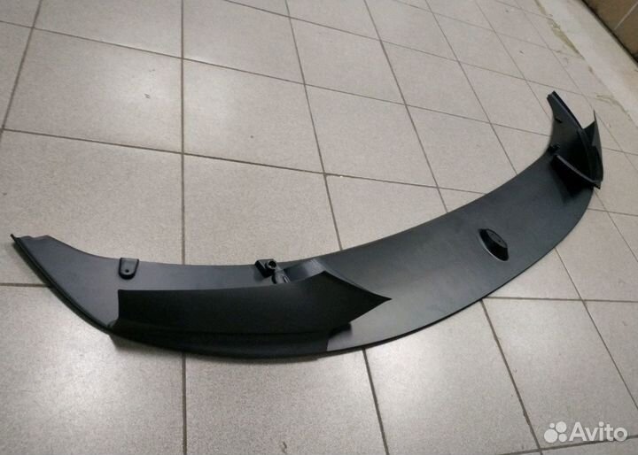 Сплиттер / губа / накладка BMW F10 / бмв ф10 мат