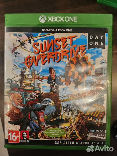 Sunset Overdrive игра для Xbox one X/S