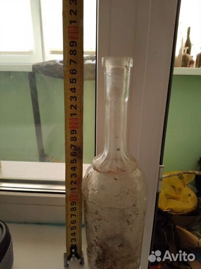 Бутылка из под коньяка Асланов и ко