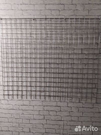 Сетка оцинкованная для одежды и крючков